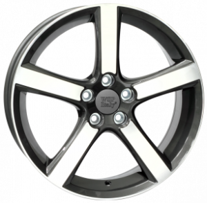 Llanta WSP Italy W1257/ NORD 7,5 X 18" (5X108) ET52,5 ANTRACITA PULIDO