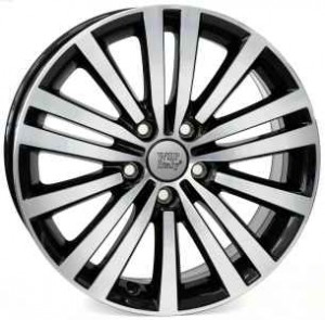 Llanta WSP Italy W462 / ALTAIR 7,5 X 17" (5X112) ET47 NEGRO / PULIDO