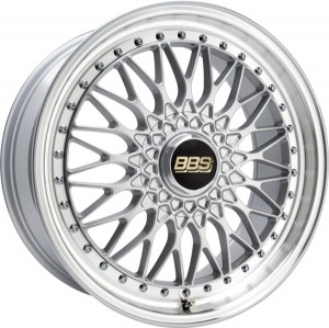 Llanta BBS Super RS 8,5 X 20" (5X112) ET45 PLATA BRILLANTE