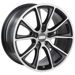 Llanta BBS SV 10,5 X 22" (5X130) ET50 NEGRO SATINADO / PULIDO
