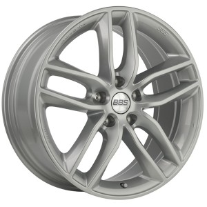 Llanta BBS SX 7,5 X 17" (5X112) ET45 PLATA BRILLANTE